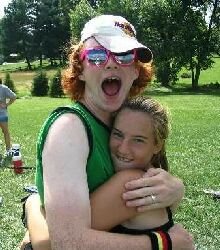 Who has a farmer's tan?