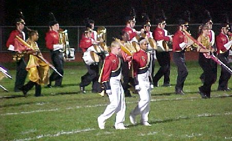 Drum Majors, Ryan and Jacqui